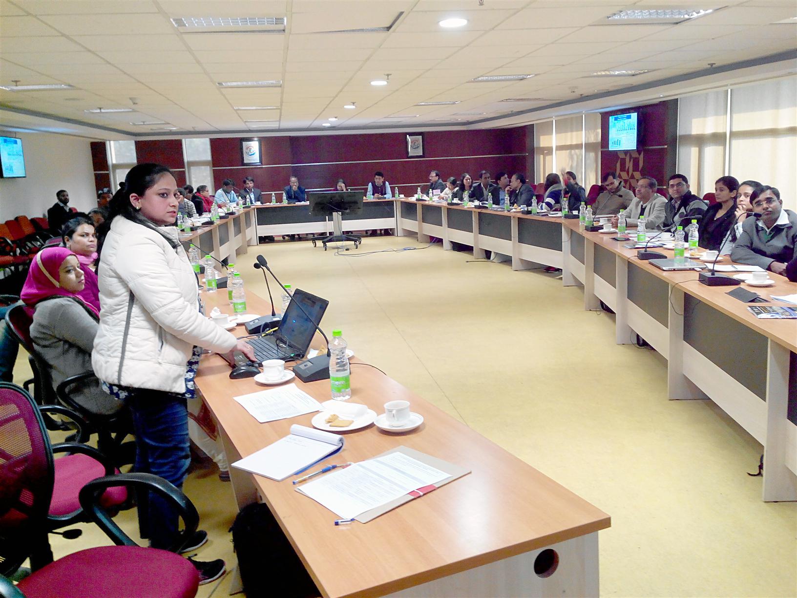 Delhi based ENVIS Centres during brain storming session